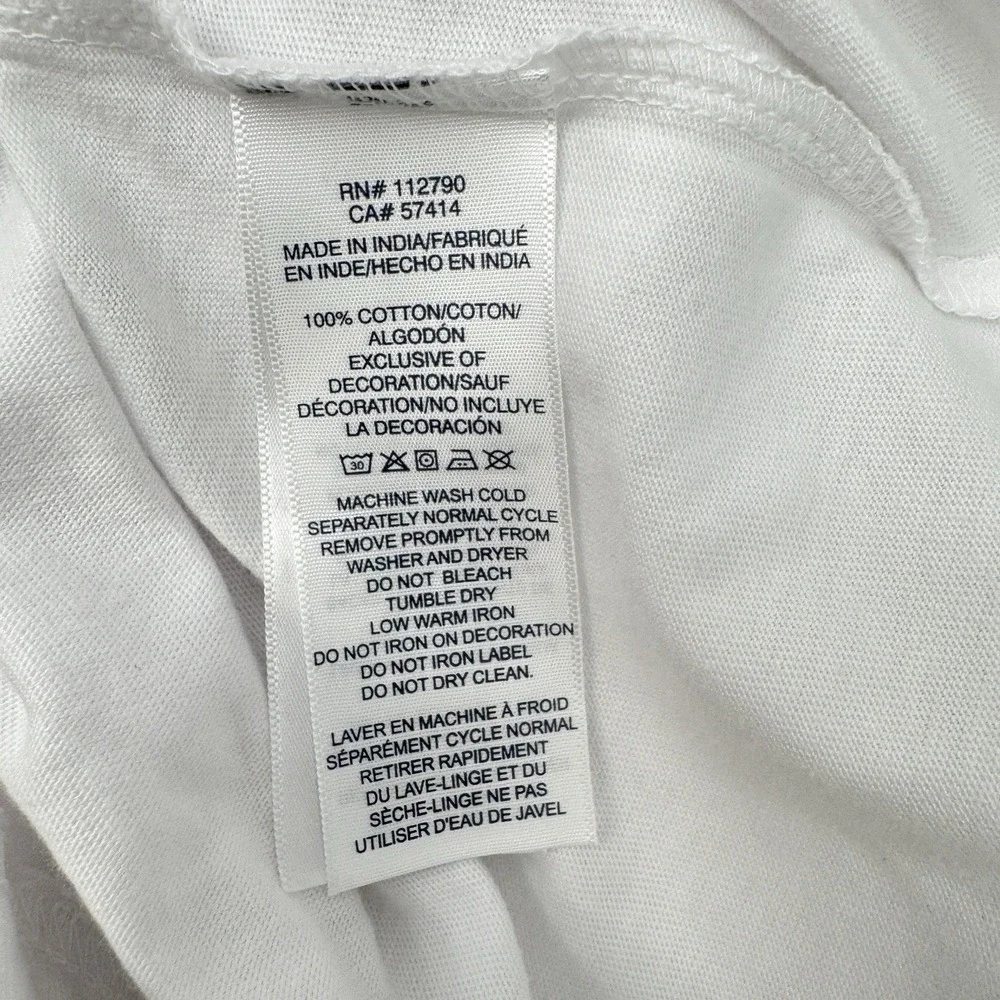 NWT True Religion World Tour Champs Graphic Tee Shirt White Mens XXL $72
